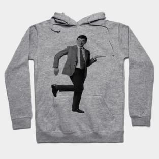 retro rowan atkinson Hoodie